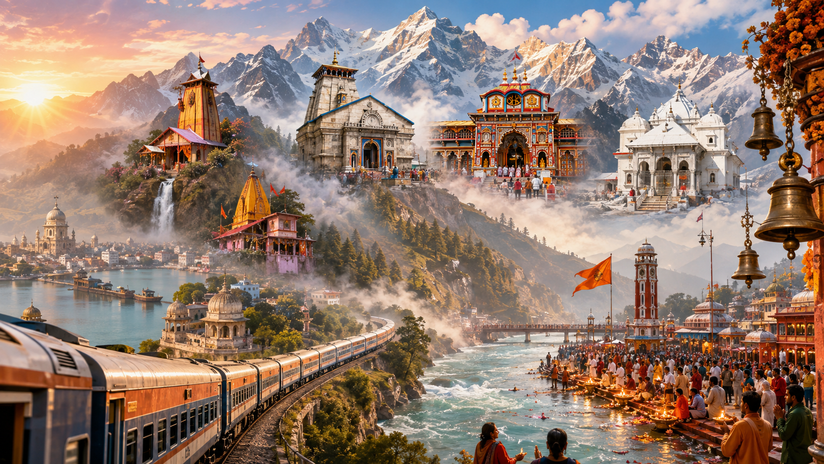 Bhopal to Haridwar Train Connectivity for Char Dham Yatra: Ultimate Travel Guide